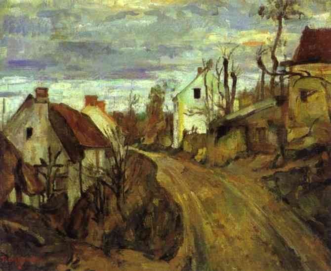 Paul Cezanne Village Road Auvers